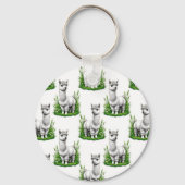 Porte-clés Camel llama Alpaca Design Motif (Verso)