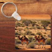 Porte-clés Camels Dans L'Extérieur Australien, Clavier (Recto)