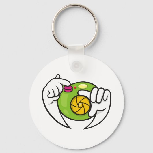 Porte-clés Caméra de dessin (Recto)