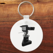 Porte-clés Caméra de télévision de radiodiffusion des années  (Recto)