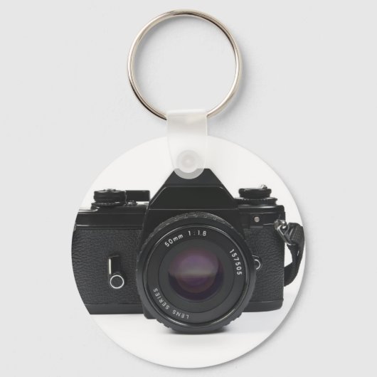 Porte-clés caméra photo slr - design classique (Recto)