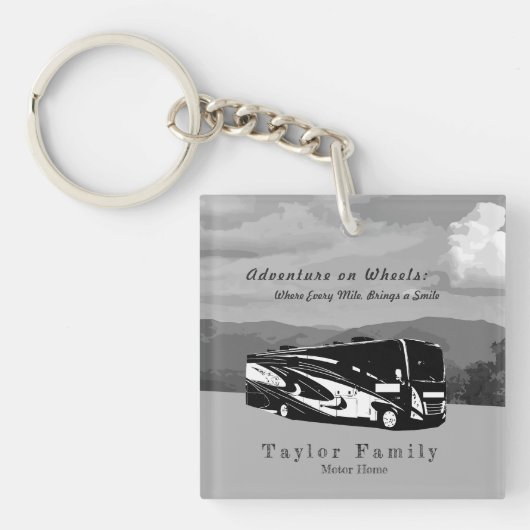 Porte-clés Caméra RV Motorhome (Devant)