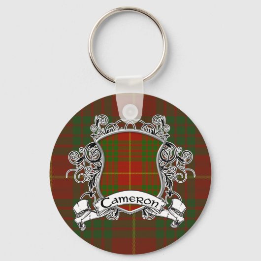Porte-clés Cameron Tartan Shield (Recto)