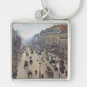 Porte-clés Camille Pissarro - Boulevard Montmartre, matin
