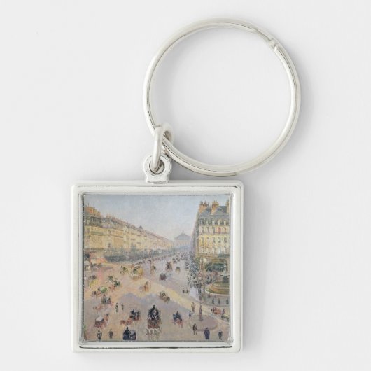 Porte-clés Camille Pissarro | l'avenue de L'Opera, Paris (Devant)