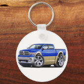 Porte-clés Camion bicolore bleu-tan 2010-12 (Recto)