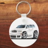 Porte-clés Camion blanc HHR SS Chevy (Recto)