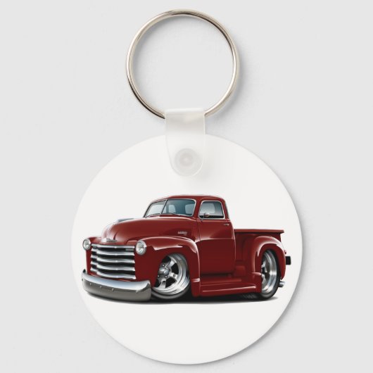 Porte-clés Camion Chevy Maroon 1950-52 (Recto)
