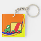 Porte-clés Camion coloré (Dos)