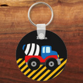 Porte-clés Camion de construction (Recto)