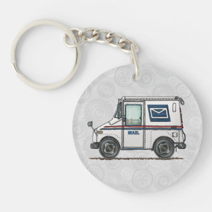 Porte-clés Camion de courrier mignon