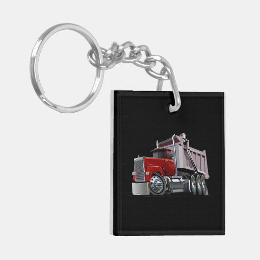 Porte-clés Camion de dessin (Devant gauche)