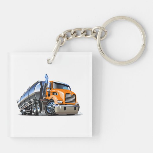 Porte-clés Camion de dessin (Dos)