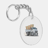 Porte-clés Camion de dessin (Devant gauche)