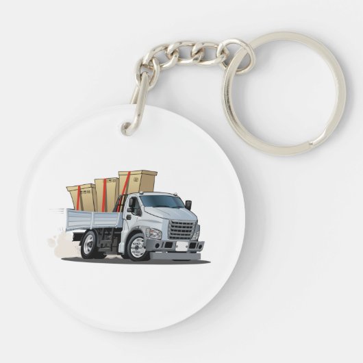 Porte-clés Camion de dessin (Dos)