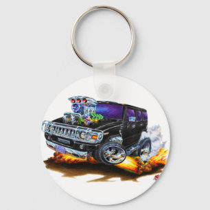 Porte-clés Camion de noir de H2 de Hummer