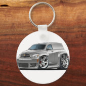 Porte-clés Camion de panneau d'argent HHR SS Chevy (Recto)