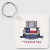 Porte-clés Camion de Texas Road Trip State (Recto)