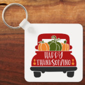 Porte-clés Camion de Thanksgiving (Recto)