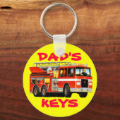 Porte-clés Camion d'incendie (Recto)