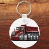 Porte-clés Camion Kenworth T440 Maroon (Recto)