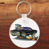 Porte-clés Camion noir El Camino 1971-72 (Recto)