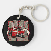 Porte-clés Camion remorque de dessin (Dos)