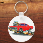 Porte-clés Camion rouge El Camino 1968-69 (Recto)