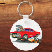 Porte-clés Camion rouge El Camino 1971-72 (Recto)