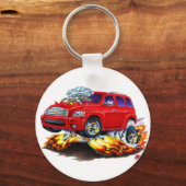 Porte-clés Camion rouge HHR Chevy (Recto)