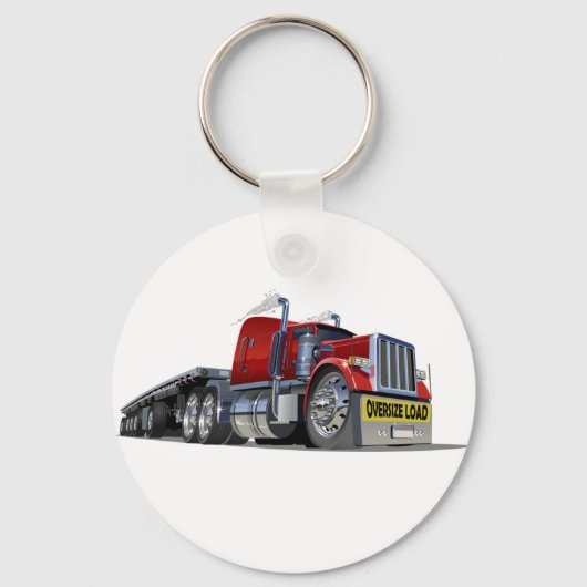 Porte-clés Camion semi-caricature (Recto)