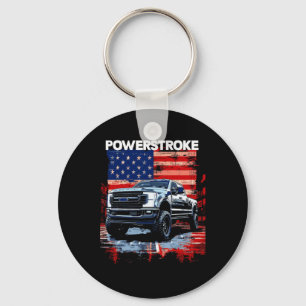 Porte-clés Camion simple cabine Werstroke Drapeau américain N