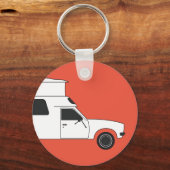 Porte-clés camionneur chinois pop up (Recto)