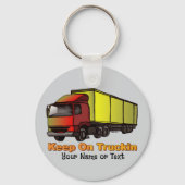 Porte-clés camionneur rétro (Recto)