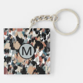 Porte-clés Camo Abstrait en mosaïque (Dos)