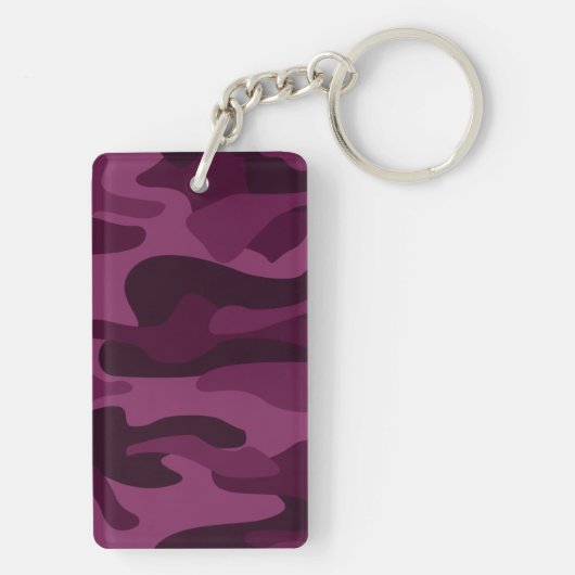 Porte-clés Camo de couleur violette tyrienne (Dos)