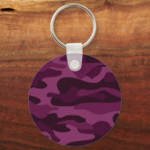 Porte-clés Camo de couleur violette tyrienne (Recto)