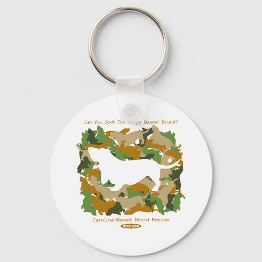 Porte-clés Camo Hound (Recto)