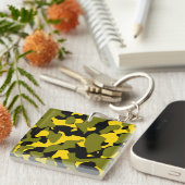 Porte-clés Camo Ombre dorée (Devant Droit)