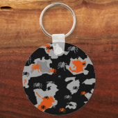Porte-clés Camo orange Spider (Recto)