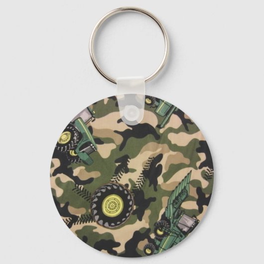 Porte-clés Camo & Tracteurs (Recto)