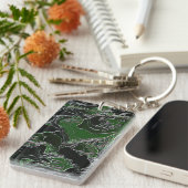 Porte-clés Camo vert (Devant droit)
