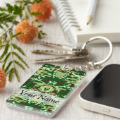 Porte-clés Camo vert (Devant droit)