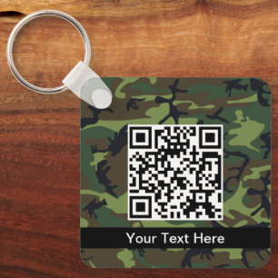 Porte-clés Camo Vert, Camouflage, Militaire, Armée