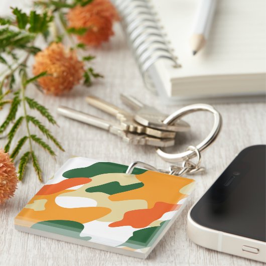 Porte-clés camouflage (Devant Droit)