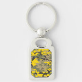 Porte-clés Camouflage jaune et vert, Militaire, Armée (Devant)