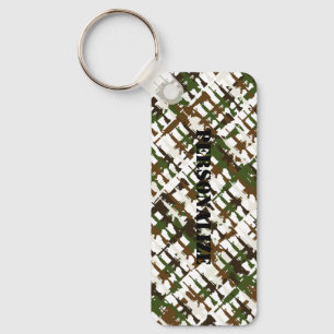 Porte-clés Camouflage militaire Gun GI Style faux SYS de sécu