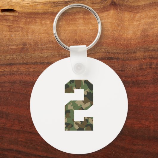 Porte-clés Camouflage numéro 2 (Recto)