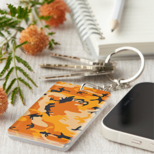 Porte-clés Camouflage orange, Militaire, Armée