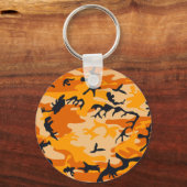 Porte-clés Camouflage orange, Militaire, Armée (Recto)